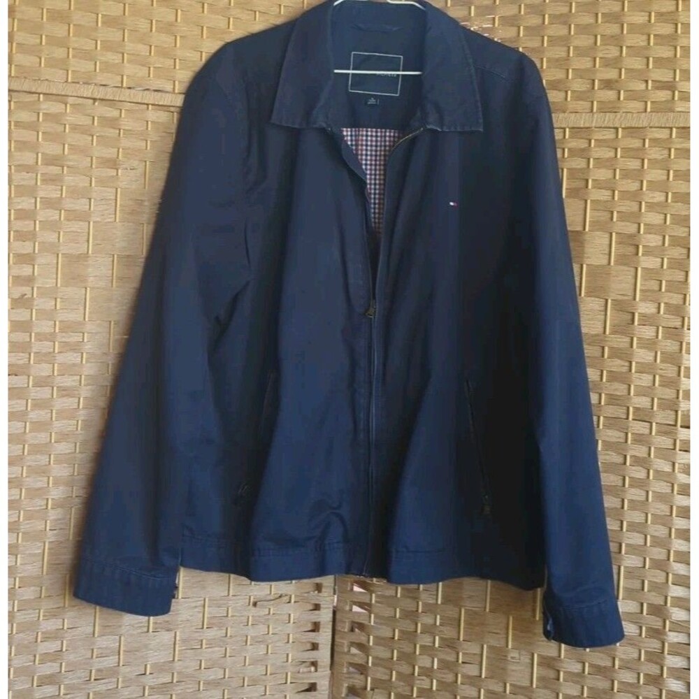 Tommy Hilfiger Men's Full Zip  3 Season Jacket- Size XL- Blue